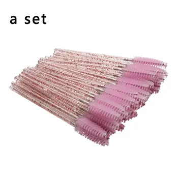 

Eyelash Brushes Makeup Brushes Disposable Mascara Wands Applicator Spoolers Eye Lashes Cosmetic Brush Makeup Tools