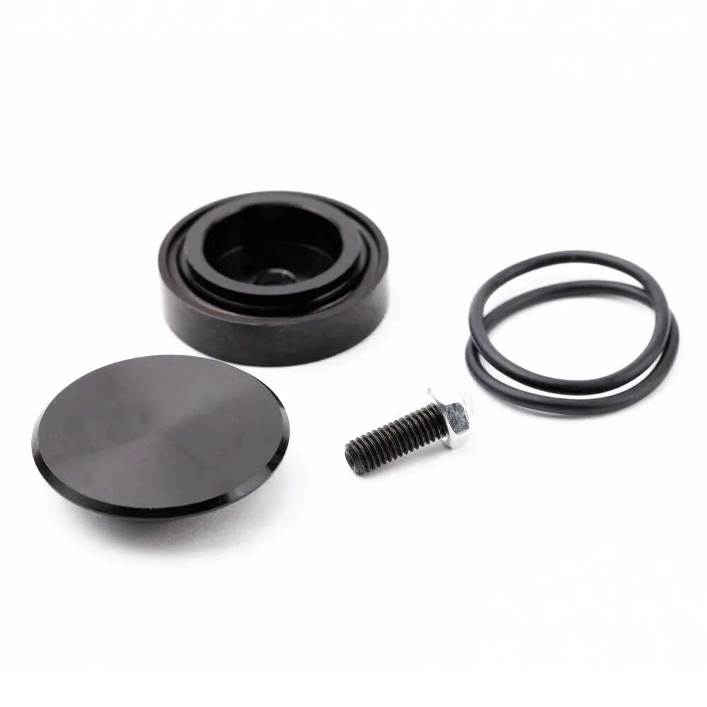 Durable Block Off Plug Rear Wiper Delete Kit Cap Auto Lid Black Easy Install Car Direct Fit Practical Accessories For Civic Rsx