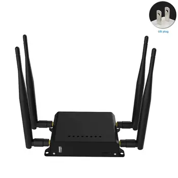 

300Mbps Car Sim Card Slot With External Antennas High Speed USB Port Travel Portable 4G Wireless Router 2.4GHz WIFI Networking