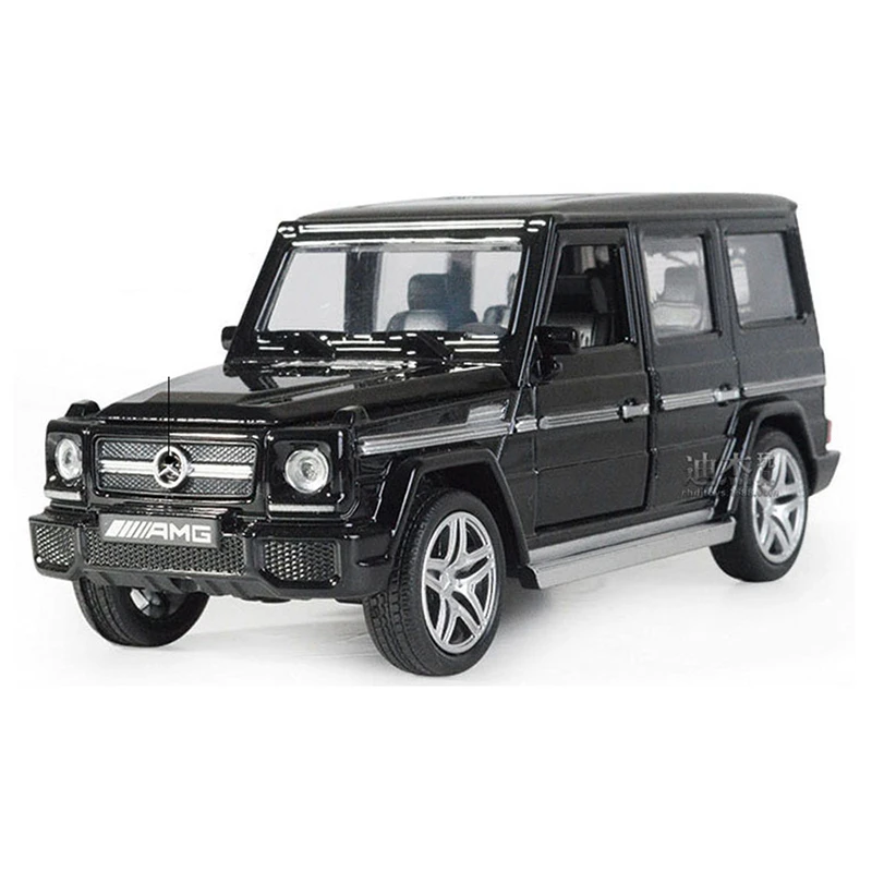 1/32 Benz G65 литая модель автомобиля музыкальное звуковое освещение модели внедорожников модель дорожного транспорта отличная игрушка-Имитация коллекционные подарки