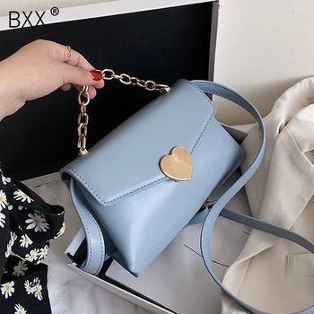 

[BXX] Small PU Leather Bags For Women 2020 Summer Lady Fashion Travel Crossbody Shoulder Bags Female Handbags and Purses HN496