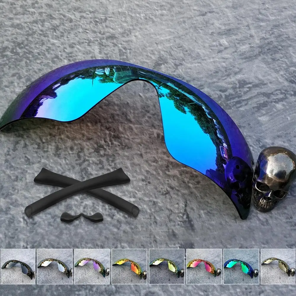 

Firtox True Polarized Replacement Lenses and Ear Socks & Nose Pads for-Oakley Radar Range Sunglass - Multiple Opts