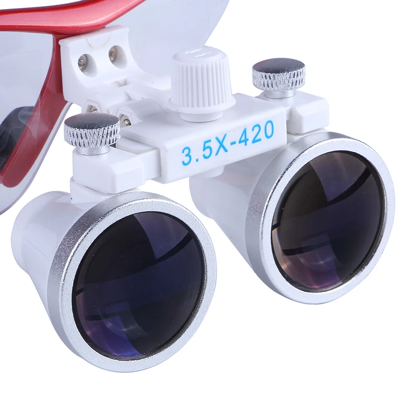  3.5X Dental Surgical Magnifier Magnification Binocular magnifying glass with led lights Medical Ope - 4000601293148