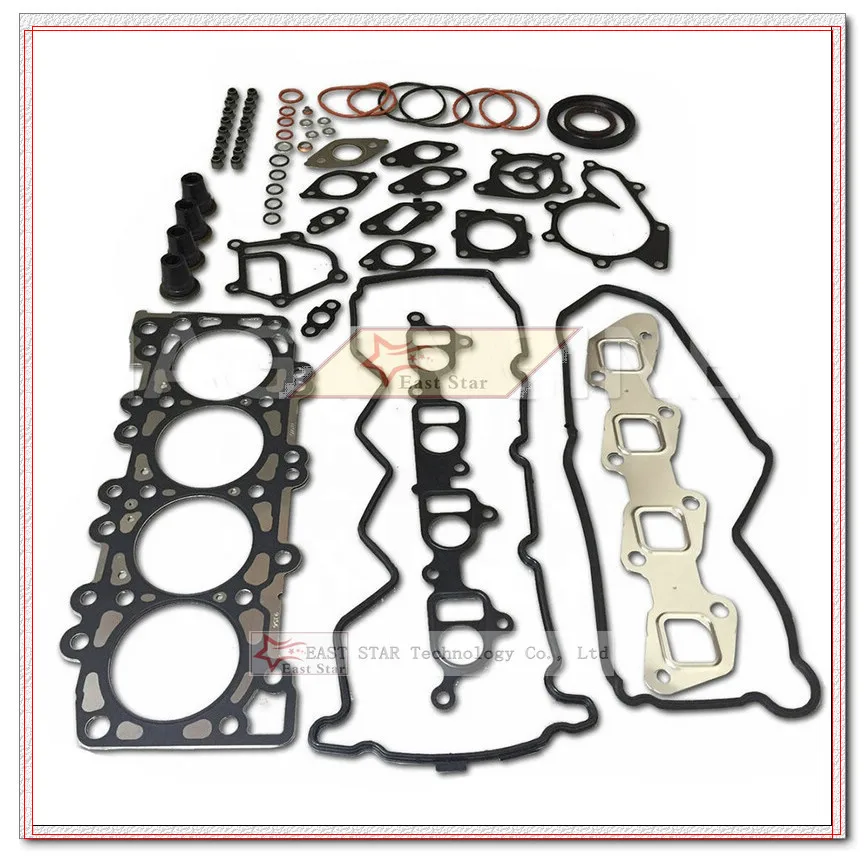 YD25 New Engine Full Gasket Kit overhaul gasket kit 10101-VK526 For NISSAN NAVARA D40 2.5L YD25-DDTI YD25DDTI Pathfinder Cabstar