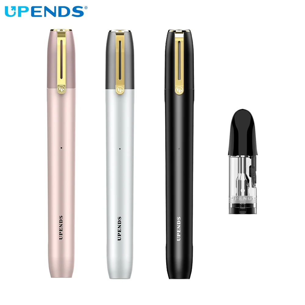 Upens-Kit de vapeo con sistema de vapeo, cigarrillo electrónico con cartucho rellenable, 2ml, batería de 600mAh, Original, Uppen