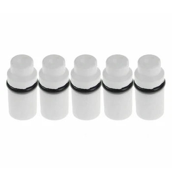 

5pcs White Ceramic Sandblasting Nozzles Replacement Kits With Goggles For Low Pressure Sandblasting Machine