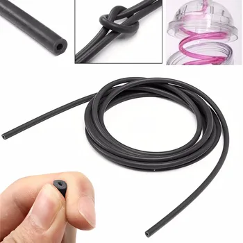 

3 Meter Black Silicone Tube Vacuum Hoses Tube Rubber Air Water Coolant Hose Clips