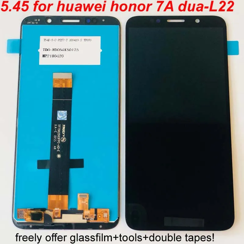 Новинка 2018 оригинальный жк дисплей 5 45 дюйма для Huawei Honor 7A с дигитайзером