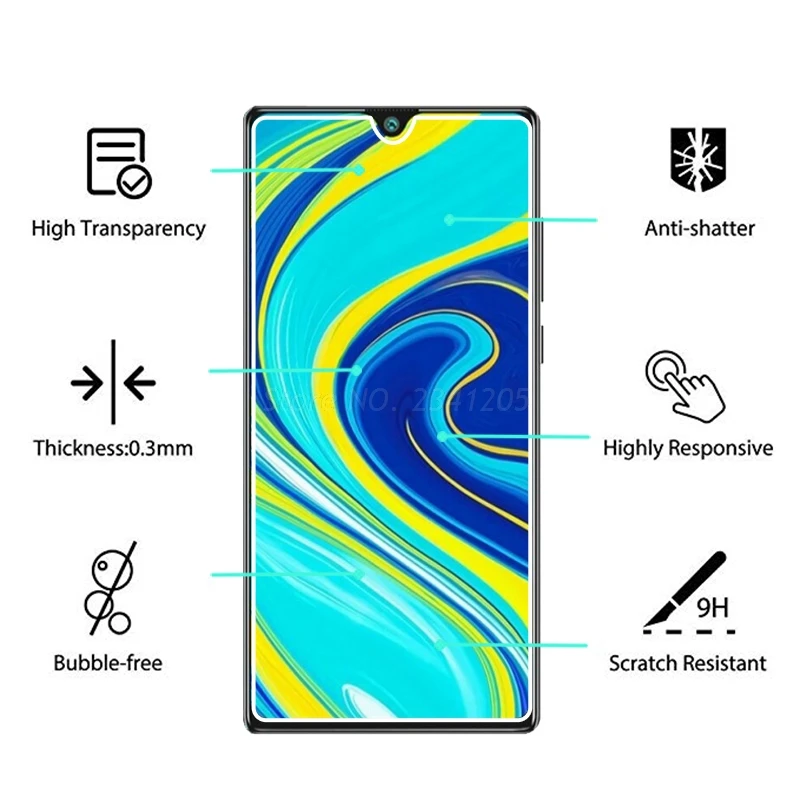 2 шт. закаленное стекло для Cubot P40 X19 X19S R19 C15 Pro защита экрана 2.5D 9H Note 20 защитная