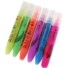 6 Pcs Drawing Pen Children Graffiti Coloring Picture Art Activity Kindergarten Greeting Card DIY Non Toxic Writing Home Puffy