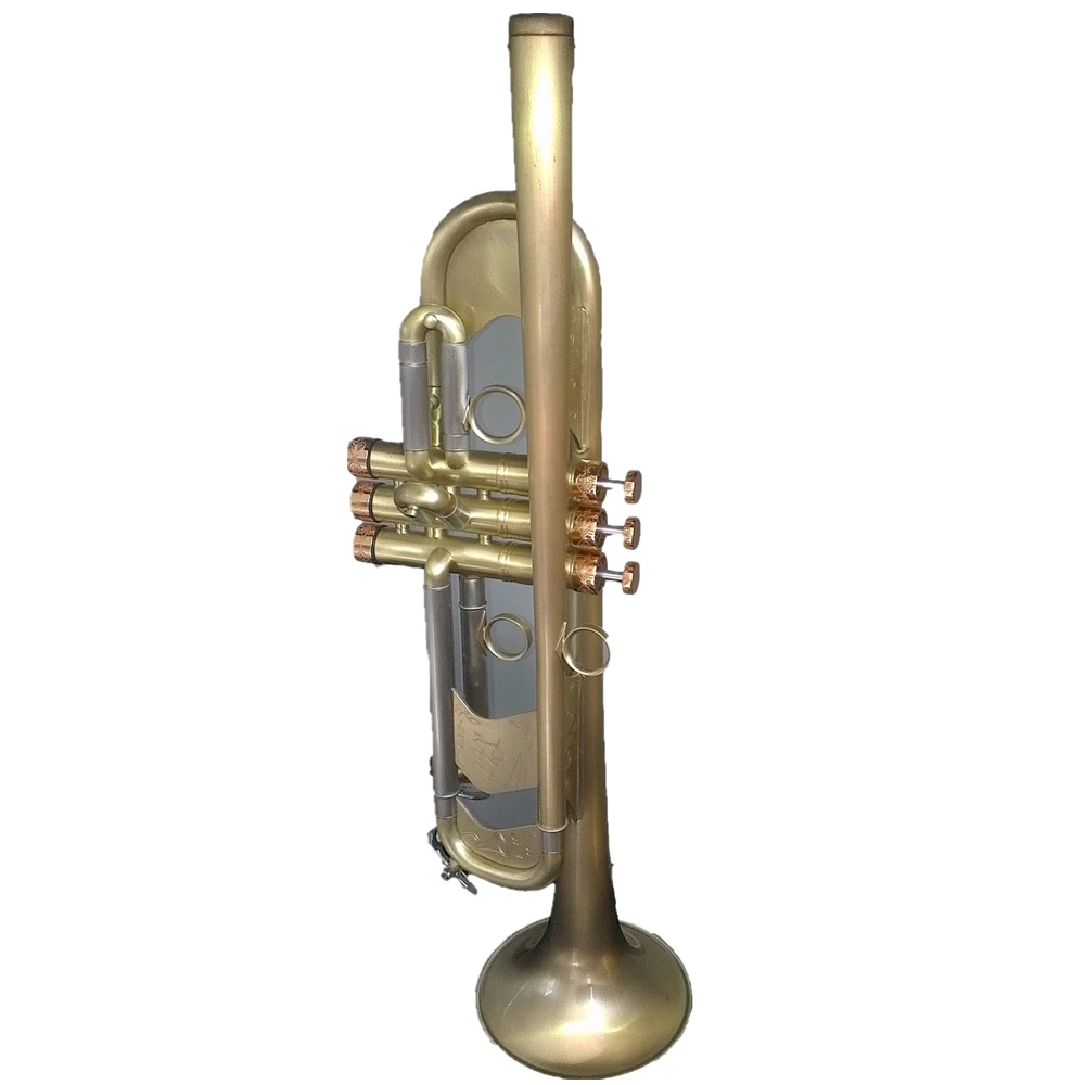 High Grade professional satin lacquer Super Heavy trim trumpet