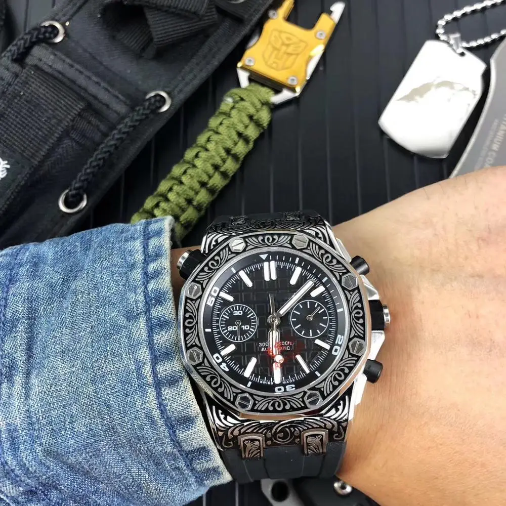 

WG09119 Mens Watches Top Brand Runway Luxury European Design Automatic Mechanical Watch