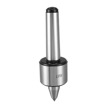 

Precision MK4 Rotary Live Center Morse Taper Shaft CNC Lathe Center 60 Degree for High Speed Turning for Power Tool Wood Lathe T