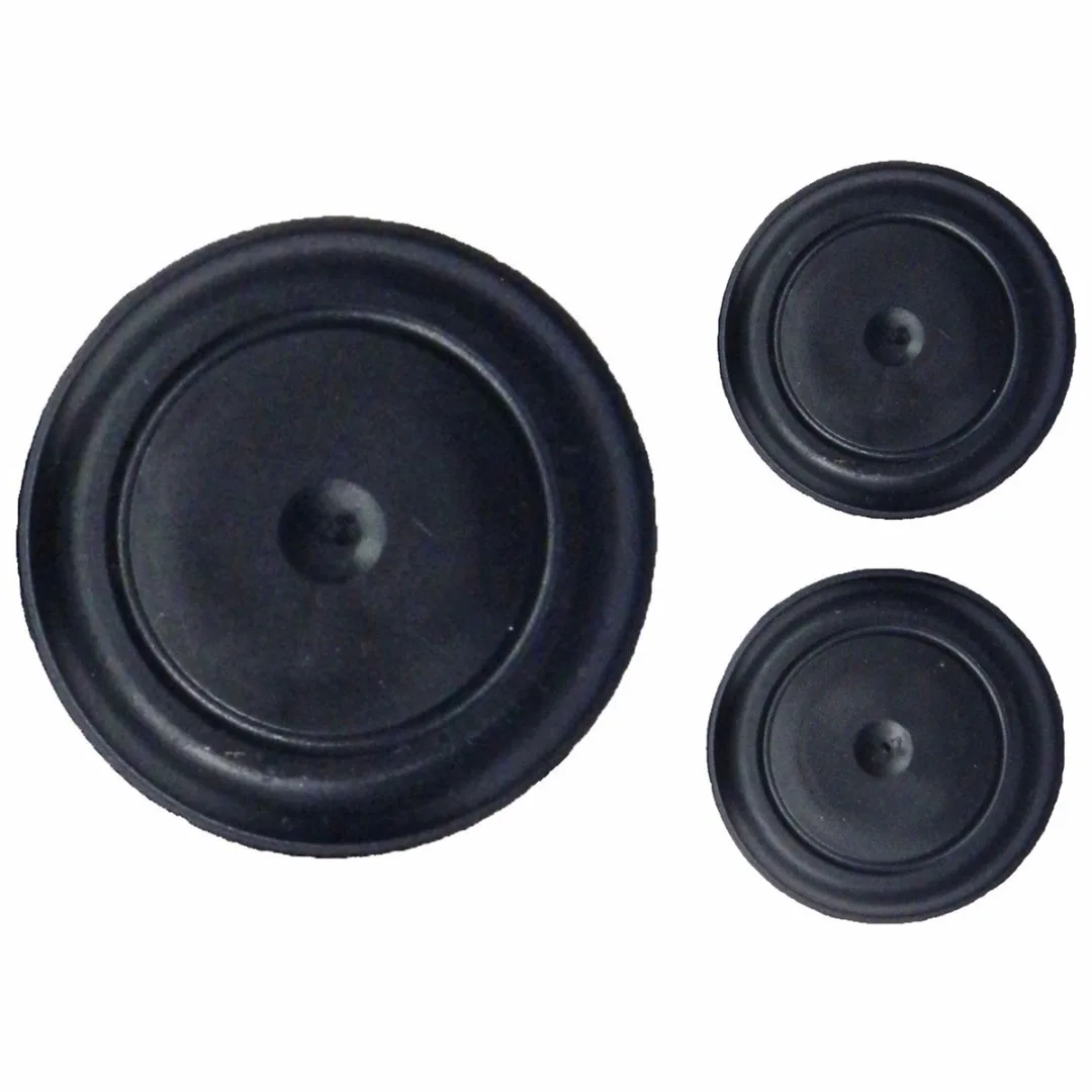 New Arrival 3pcs Rubber Removable Plug Set Waterproof Plugs Accessories For Jeep Wrangler JK 2007-2018