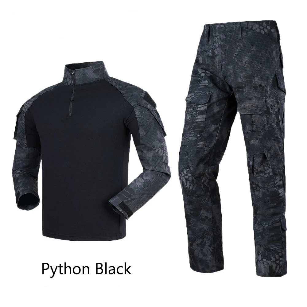 

Комплект военной униформы из 2 предметов, тактический Камуфляжный костюм, 2020, боевая рубашка + брюки, солдат USMC, оборудование для страйкбола, морская печать