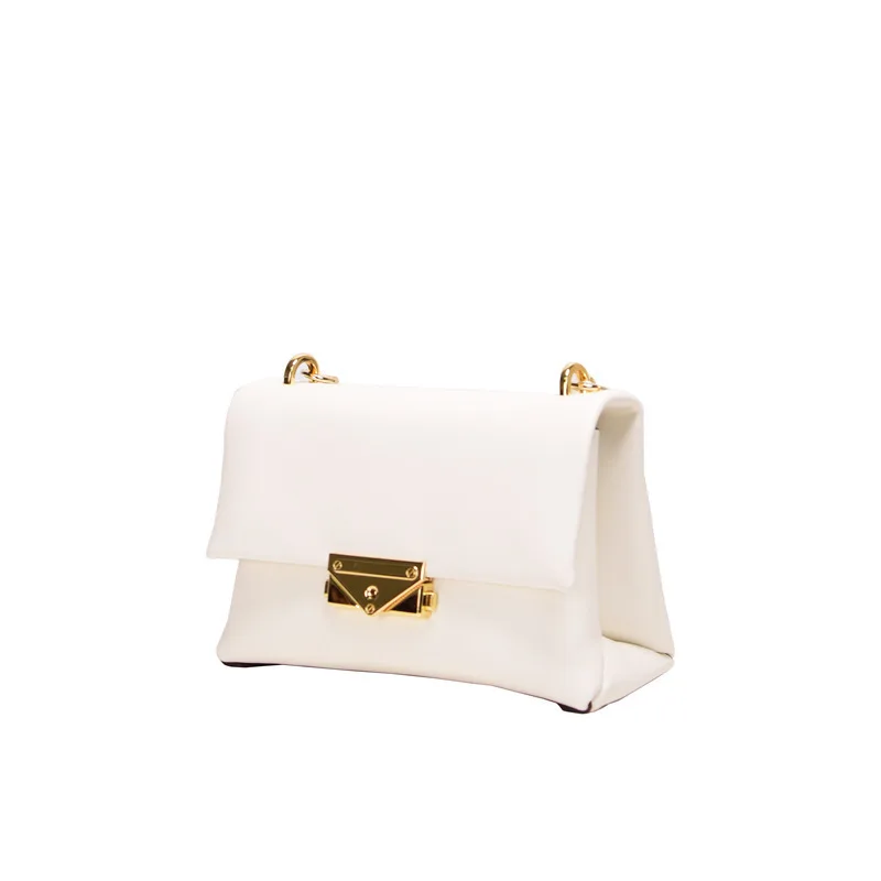 

Genuine Leather Package Chain Handbag Mini- Single Shoulder Span Crossbody Beach Bag korean Style New Design Fashion For Women