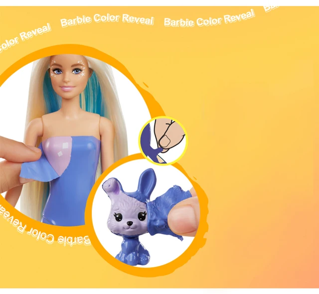 Barbie Color Reveal Peel Fada