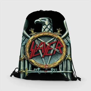 

Custom slay Drawstring Bag Daypack Kids Satchel Casual Backpack Teenager Storage Bag Women Men 31x40cm*200616-7