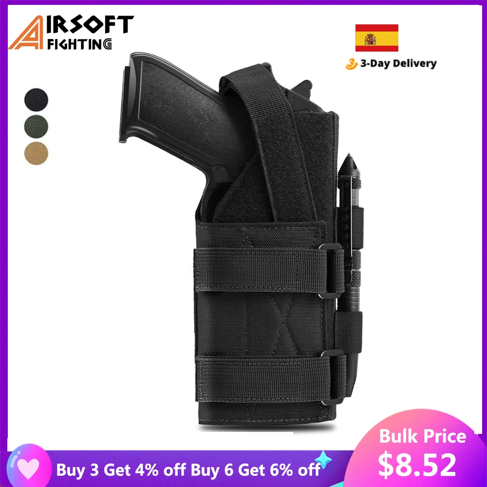 Pistol Holster Shotgun-Pouch Revolver Handgun 1911 Molle-Gun Beretta Glock Airsoft Universal