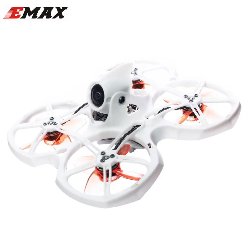 EMAX Tinyhawk II 75mm 1-2S Whoop FPV Racing Drone RC Quadcopter BNF RTF w/ FrSky D8 Runcam 2 Cam Camera 25/100/200mw VTX ESC toy 3