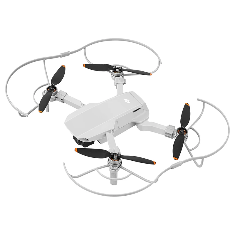 Protection D'hélice Pour Drone DJI Neo - TPU Léger Résistant Aux Chocs, Couleur Orange, Installation Clip Rapide