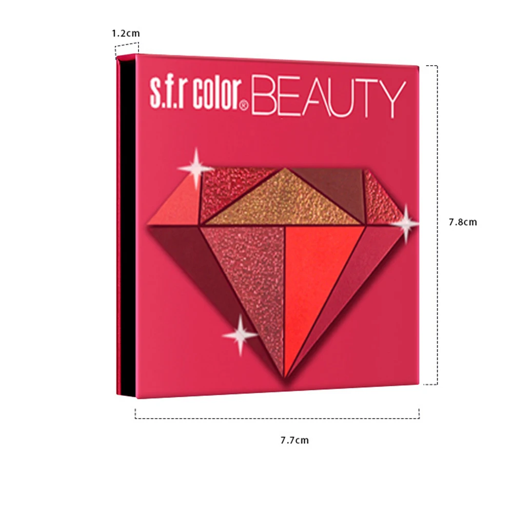 9 Color matte Eyeshadow Eye Makeup Waterproof Mineral Powder Shimmer Eye Shadow Make up Palette For Women