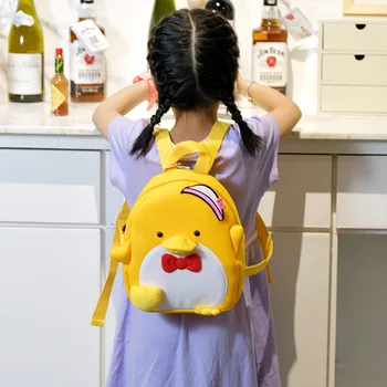 

Children School Bags for Girls Boys Kids Backpack Cute Waterproof Backpacks Baby 2020 Cartoon Penguin Mini Schoolbag Kindergarte