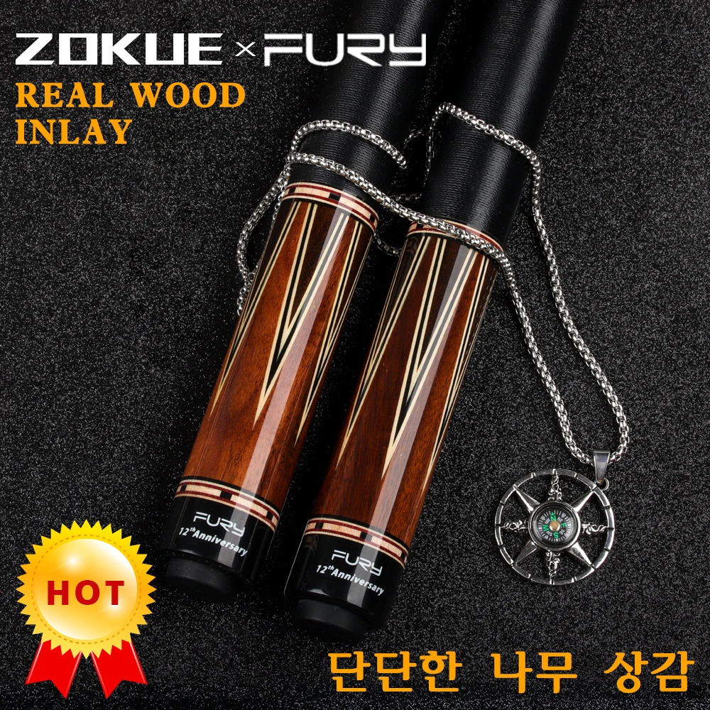 ZOKUE FURY совместное Название серии GC Carom Cues 3 Подушка Cue 4 вида дерева настоящая