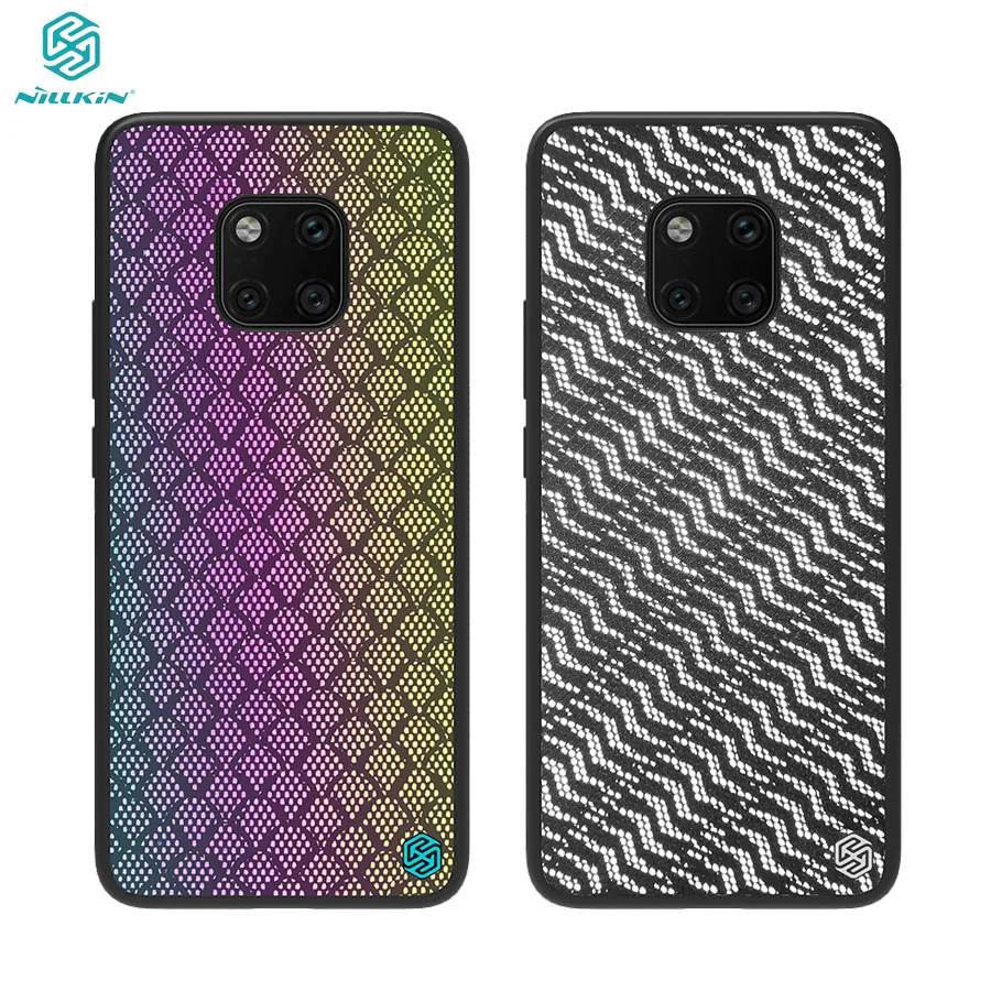 

For Huawei Mate 20 Pro Case NILLKIN Reflective Case Support Wireless Charging PC Back Cover for Huawei Mate20 Pro Case Cover