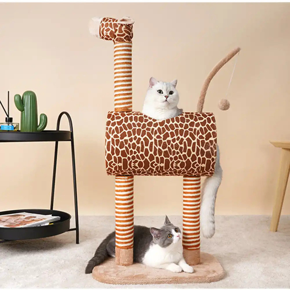 giraffe cat toy