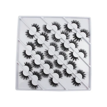 

18 Pairs of 3D Mink Eyelashes Multi-layer Thick False Eyelashes Delicate False Eyelashes Extending Silk Eyelashes