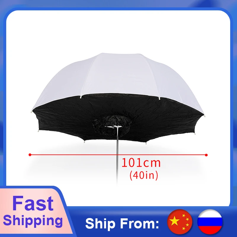 Selens 101Cm/40 "Ombrello Traslucido Photo Studio Illuminazione Ombrelli Softbox Per Luce Fotografica