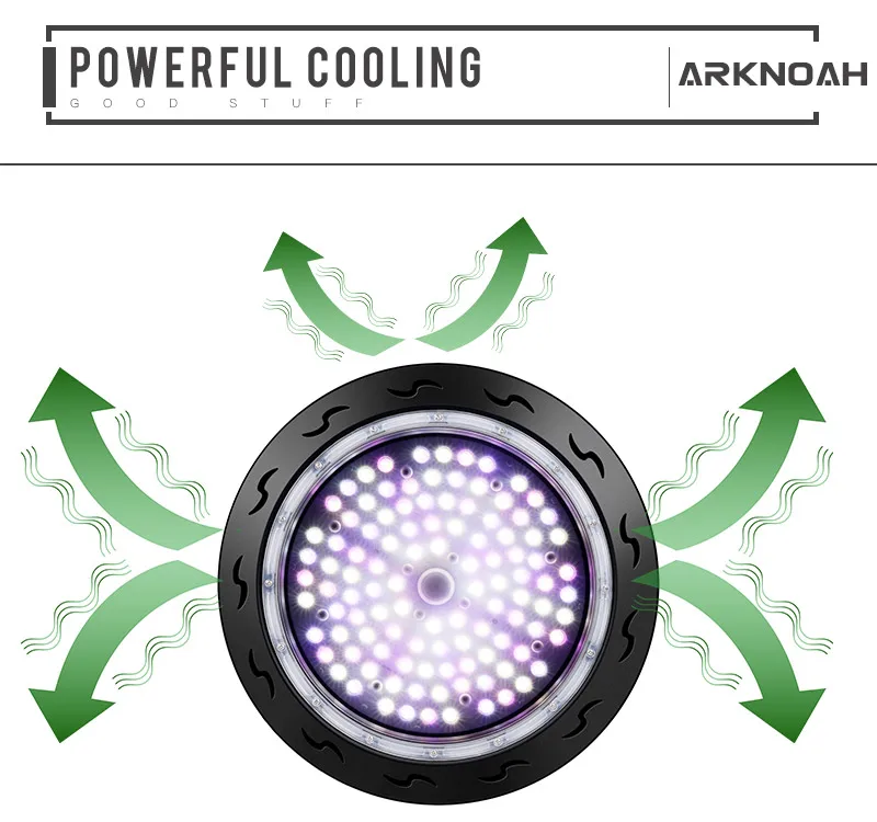 ARKNOAH 1500 Вт полный спектр Диммируемый светодиодный светильник для выращивания растений с сертификацией UL