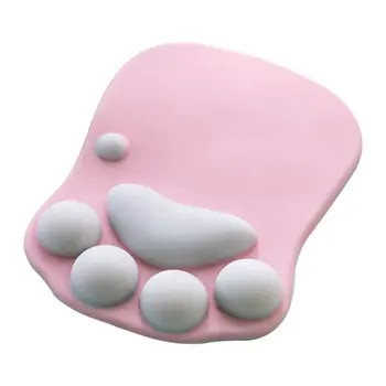 

Cute Cat Paw Mouse Pad Nonslip Silicone Mice Mat PC Computer Wrist Rest Support
