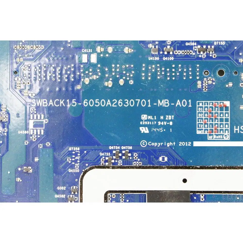Best  731066-001 Genuine Working Laptop Motherboard 6050A2630701-MB-A01 w/ i5-4300U CPU for HP EliteBook 