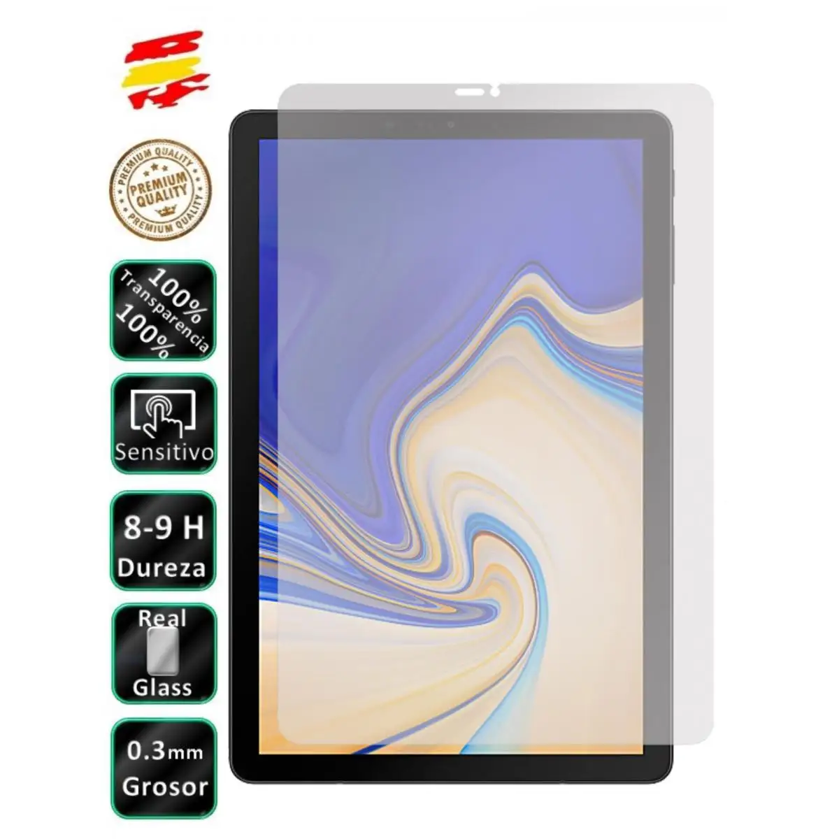 Proteggi Schermo In Vetro Temperato Galaxy Tab S4 2018 T830
