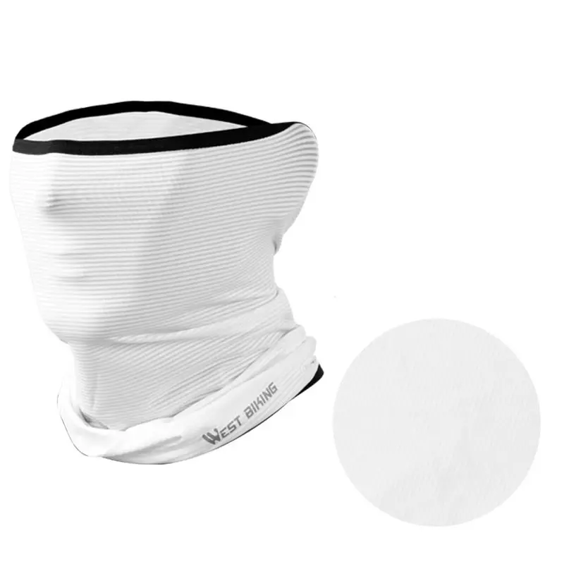 Striped white Распродажа, бандана для скалолазания, мужская маска на половину лица, впитывает пот, дышащий Шарф для шеи, для бега, велоспорта, для улицы, тонкий шарф - Цвет: Striped white