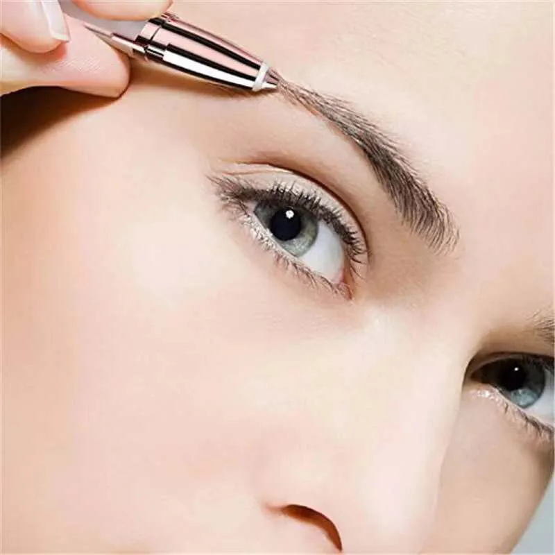 

Mini Eyebrow Trimmer Face Brows Hair Remover Epilator Pen Mini Painless Eye Brow Epilator