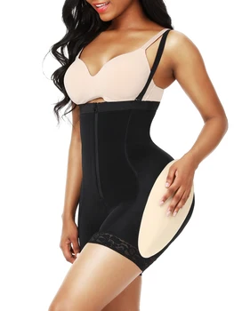 

Feelingirl Women's Shapewear with Removable Hip Butt Pads Butt Lifter Tummy Control Shaper Shorts Fake Butt Enhancer Underwear