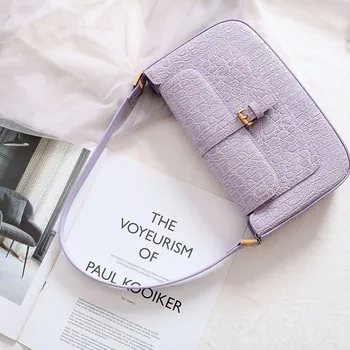 

Genuine Leather Ladies Hand Bags 2020Fashion Candy Colors Women Handbags Spring and Summer Shoulder Underarm Bag