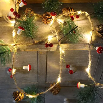 

New Christmas Lights Party Decoration Lighting Battery Powered Birthday Decor Accessories Dropshipping (Not Included Batteries)