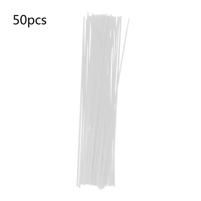 

50Pcs 30cmx3mm Fiber Sticks Diffuser Aromatherapy Volatile Rod for Home Fragrance Diffuser Home Decoration 19QE