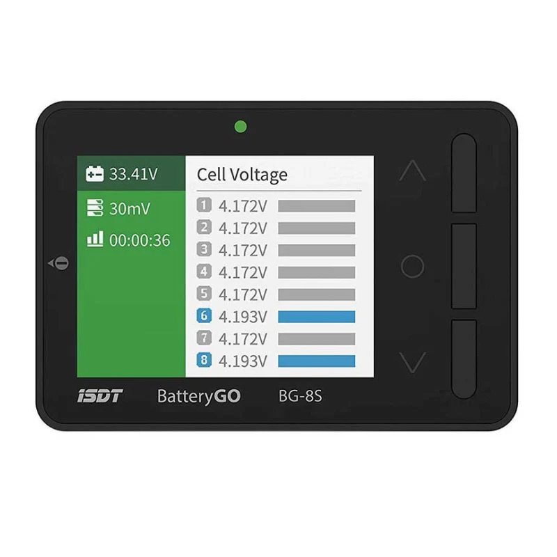 ISDT BattGo BG-8S Smart Battery CheckerReceiver Signal Tester Quick Charge Function Balancer Receiver Signal Tester 