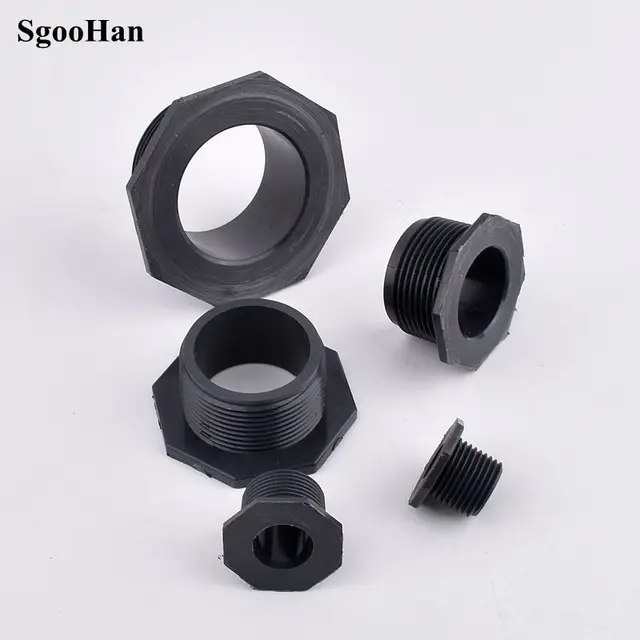 Pvc Férfi Szál Persely Szerelvények Kerti Akvárium Kertészeti Öntöző Vízvezeték Üvegházhatású Műanyag Gyors Ízületi Adapter - Image 5