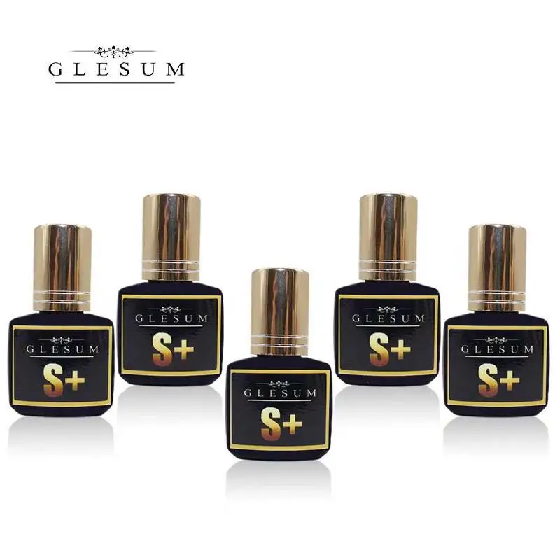 Glesum High Capacity 10ml 1 2s Dry High Qulity Eyelash Extension Glue Eyelash Graft Make Up 2