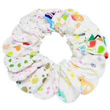 Моющиеся анти царапины варежки младенец новорожденный анти-захват перчатки унисекс ручная одежда Защита лица одежда аксессуары перчатка для младенца