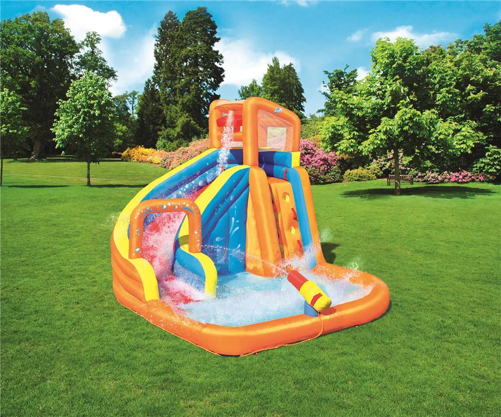 3-12 Kids PVC nflatable Water Slide Pool Outdoor Swimming Bouncer Castle Waterslides Park Funcity | Спорт и развлечения