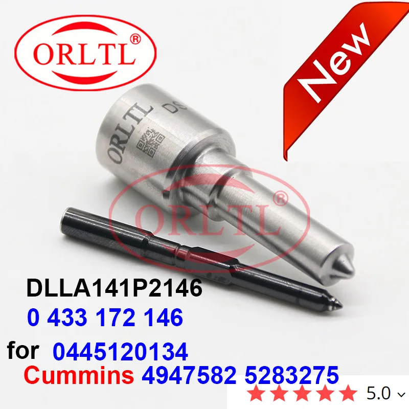 ORLTL Injector Spare Parts Nozzle DLLA141P2146 0 433 172 146 0433172146 for 0445120134 445 120 134 Cummins 4947582 5283275 | Автомобили и