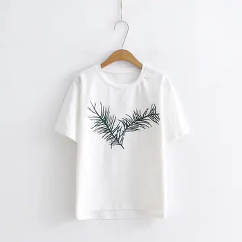 

2020 summer casual lady cotton T-shirt women's short sleeves T-shirt t shirt women