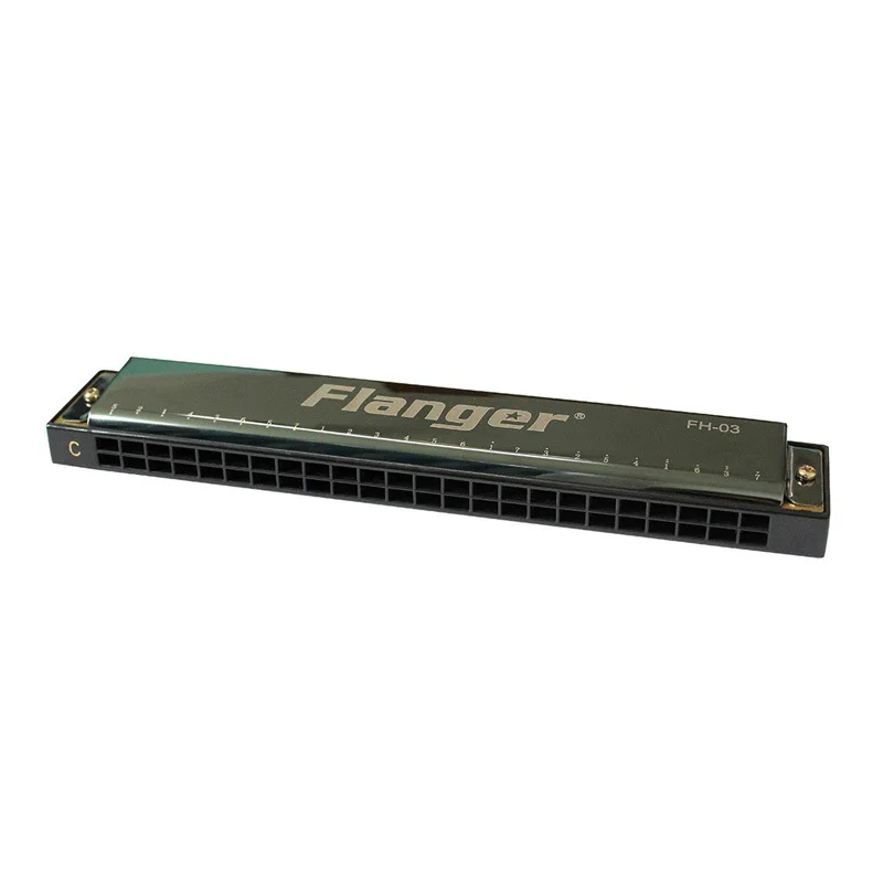 Flanger Flageboiler 24 Отверстия губная гармоника блюз C мелодия играть для взрослых губная гармоника начинающих в детский ENLIGHTEN инструмент